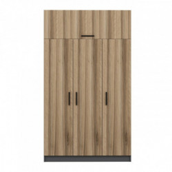 Armario Minar 255 dore antracita Practica Hogar