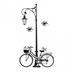 Perchero de pared de metal Hayat WSH-22 negro 117x4x211 cm Practica Hogar