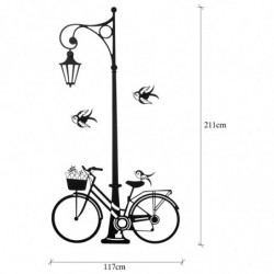 Perchero de pared de metal Hayat WSH-22 negro 117x4x211 cm Practica Hogar