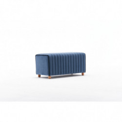 Puff Mabel Azul Practica Hogar