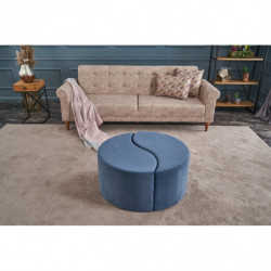 Puff Alis Azul Practica Hogar