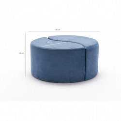 Puff Alis Azul Practica Hogar