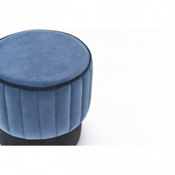 Puff Rose Azul Practica Hogar