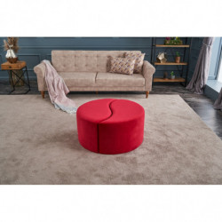 Puff Alis Rojo Practica Hogar