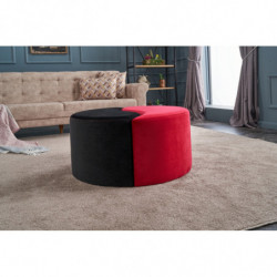 Puff Alis Rojo negro Practica Hogar