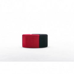 Puff Alis Rojo negro Practica Hogar