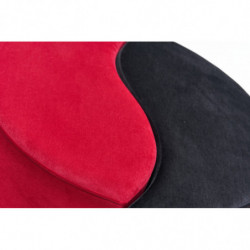 Puff Alis Rojo negro Practica Hogar