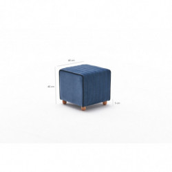 Puff Mona Azul Practica Hogar