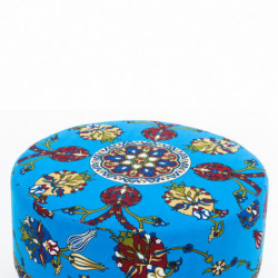 Puff Torino Azul amarillo rojo verde blanco Practica Hogar