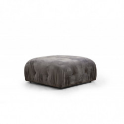 Puff Bubble Gris Practica Hogar