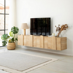 Mueble TV New Line Roble Practica Hogar