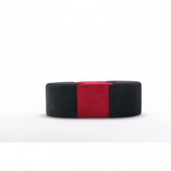 Puff Alya Rojo negro Practica Hogar