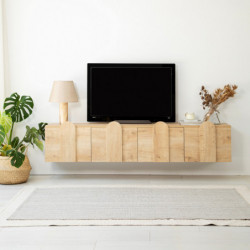 Mueble TV New Line Roble Practica Hogar
