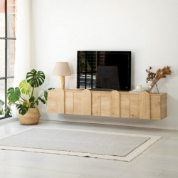 Mueble TV New Line Roble Practica Hogar