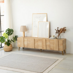 Mueble TV New Line V2 Roble Practica Hogar
