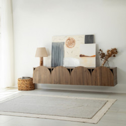 Mueble TV Mesta Nogal Practica Hogar