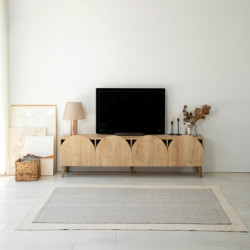 Mueble TV Mesta V2 Roble Practica Hogar