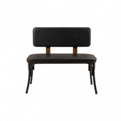 Banco Oliver-Barok negro Practica Hogar