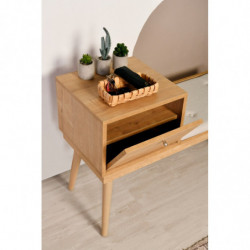 Banco Urban crema roble Practica Hogar