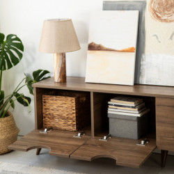 Mueble TV Four Seasons Nogal Practica Hogar