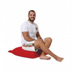 Cojín de jardín Cushion 70x70 Rojo Practica Hogar