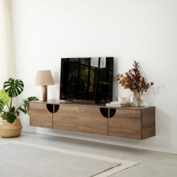 Mueble TV Grotte Nogal Practica Hogar