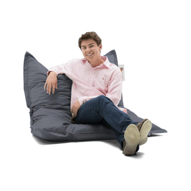 Puf de jardín Cushion 100x100 Humo Practica Hogar Puf de jardín Cushion 100x100 Humo Practica Hogar