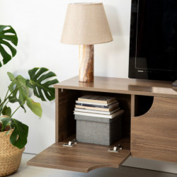 Mueble TV Grotte Nogal Practica Hogar
