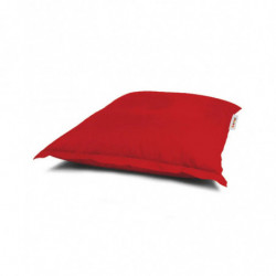 Puf de jardín Cushion 100x100 Rojo Practica Hogar