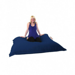 Puf de jardín Cushion 100x100 Azul Oscuro Practica Hogar