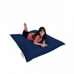 Puf de jardín Cushion 100x100 Azul Oscuro Practica Hogar