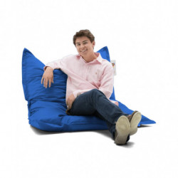 Puf de jardín Cushion 100x100 Azul Practica Hogar