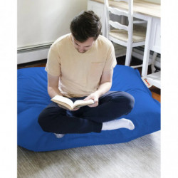 Puf de jardín Cushion 100x100 Azul Practica Hogar
