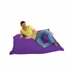 Puf de jardín Cushion 100x100 Púrpura Practica Hogar