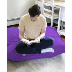 Puf de jardín Cushion 100x100 Púrpura Practica Hogar