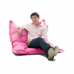 Puf de jardín Cushion 100x100 Rosa Practica Hogar