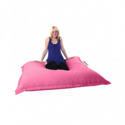 Puf de jardín Cushion 100x100 Rosa Practica Hogar