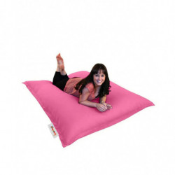Puf de jardín Cushion 100x100 Rosa Practica Hogar