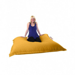 Puf de jardín Cushion 100x100 Amarillo Practica Hogar