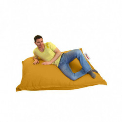 Puf de jardín Cushion 100x100 Amarillo Practica Hogar