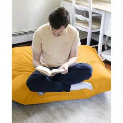 Puf de jardín Cushion 100x100 Amarillo Practica Hogar