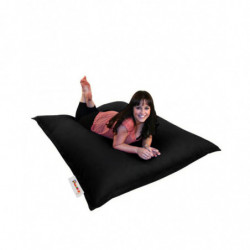 Puf de jardín Cushion 100x100 Negro Practica Hogar