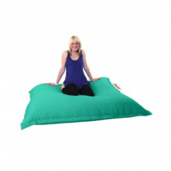 Puf de jardín Cushion 100x100 Turquesa Practica Hogar