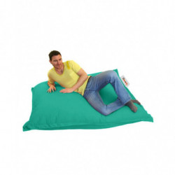 Puf de jardín Cushion 100x100 Turquesa Practica Hogar
