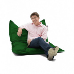 Puf de jardín Cushion 100x100 Verde Practica Hogar