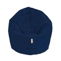 Puf de jardín Iyzi 100 Cushion Azul Oscuro Practica Hogar