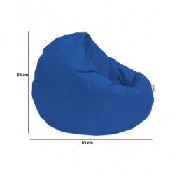 Puf de jardín Iyzi 100 Cushion Azul Practica Hogar