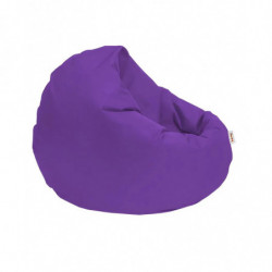 Puf de jardín Iyzi 100 Cushion Púrpura Practica Hogar