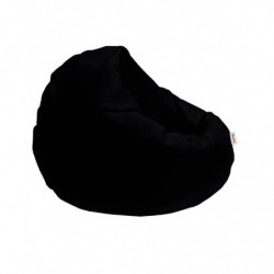 Puf de jardín Iyzi 100 Cushion Negro Practica Hogar