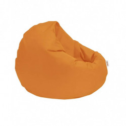 Puf de jardín Iyzi 100 Cushion Naranja Practica Hogar